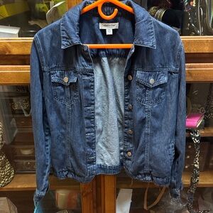 Coldwater Creek blue  Jean Jacket